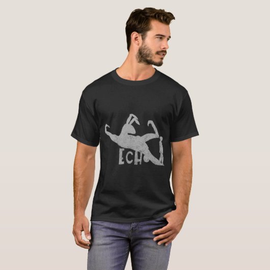 T-shirt ro Art Echo 80s Le Bunn (Devant entier)