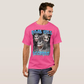 T-shirt Road Kill Records Opossum Funny 90S Bootleg Rap (Devant entier)