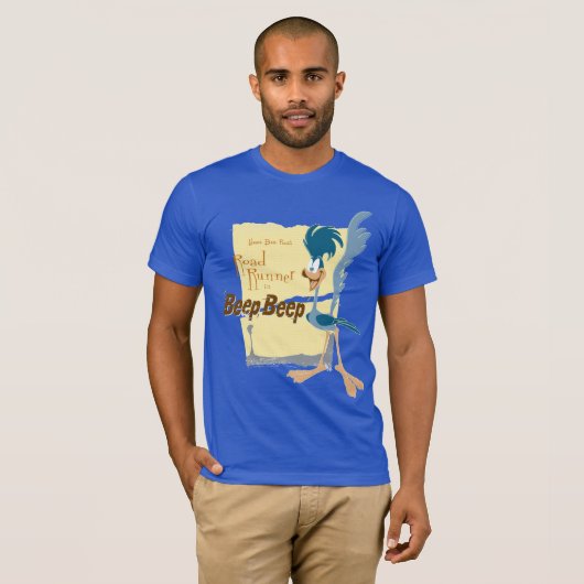 T-SHIRT ROAD RUNNER™ BEEP BEEP™ ! (Devant entier)