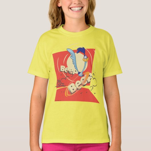 T-shirt ROAD RUNNER™ BEEP BEEP!™ Graphique de coucher de s (Devant)