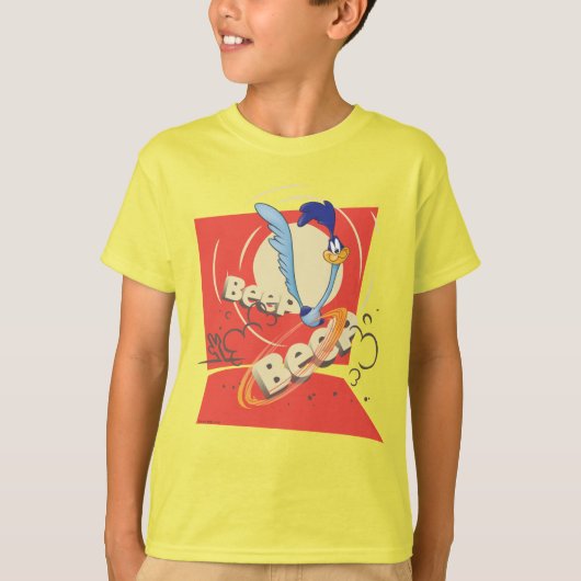 T-shirt ROAD RUNNER™ BEEP BEEP!™ Graphique de coucher de s (Devant)