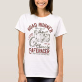 T-shirt Road Runner Cafe Racer New York Motard (Devant)