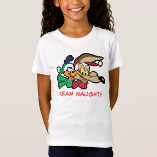 T-Shirt ROAD RUNNER™ & Wile E. Coyote "Team Naughty"