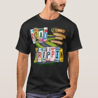 T-shirt Road Trip 2026 Vacances Familiales Ensemble de Voy