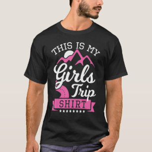 T-shirt Road Trip Girls Women RV C'Est Ma Girl Road Trip