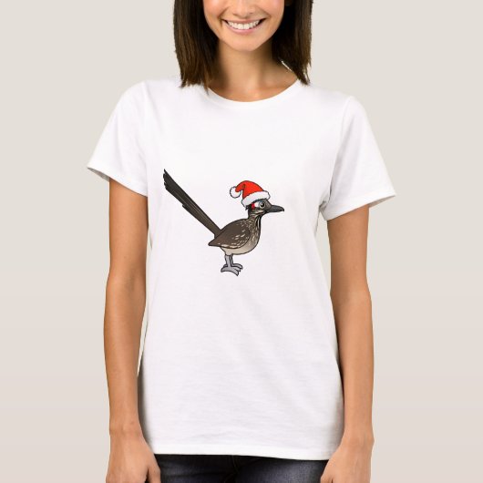 T-shirt Roadrunner mignon le père noël (Devant)