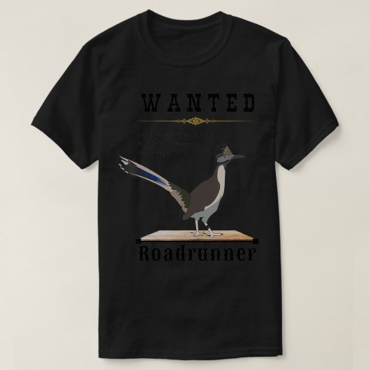 T-shirt Roadrunner Recherché drôle (Design devant)