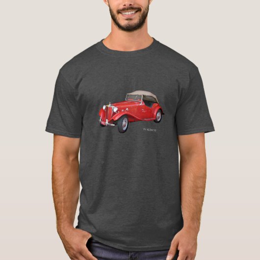 T-shirt Roadster 1952 de MG (Devant)