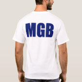 T-shirt Roadster bleu (Dos)