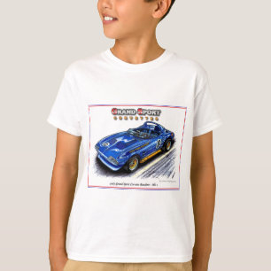 T-shirt Roadster grand de Corvette Penske du sport 1963