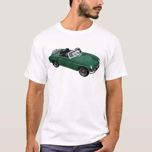 T-shirt Roadster vert (Devant)