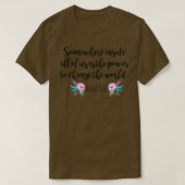 T-shirt Roald Dahl Quelque part en nous tous (Design devant)
