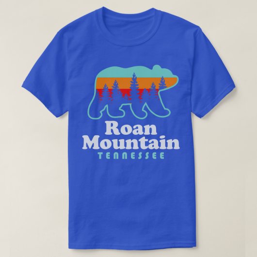 T-shirt Roan Mountain Tennessee Roan Mountain State Park (Design devant)