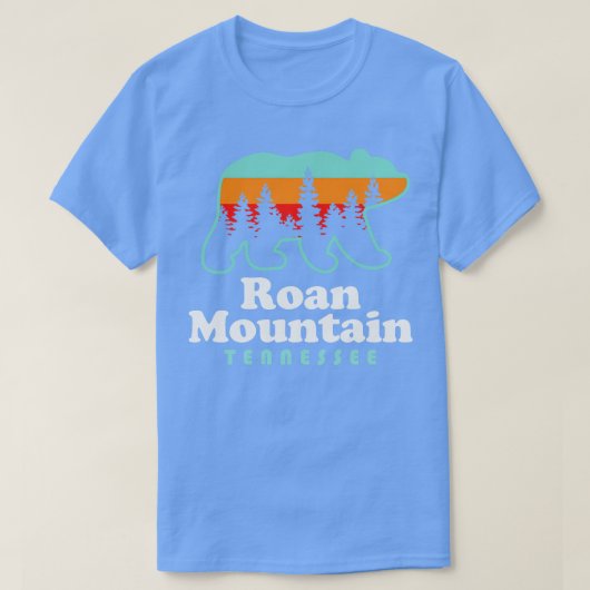 T-shirt Roan Mountain Tennessee Roan Mountain State Park (Design devant)