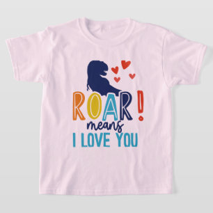 T-Shirt ROAR avec amour - Dino Kids' Tee