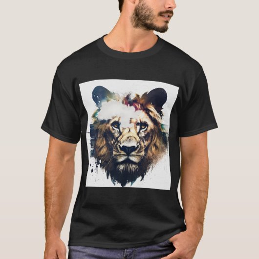 T-shirt Roar dans le style : Majestic Tiger Impression T-s (Devant)