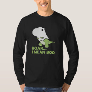 T-shirt Roar I signifie Boo Cute Kawaii Halloween T-Rex Gh