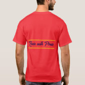 T-shirt "Roar with Power : Fierce Tiger Graphic Tee" (Dos)