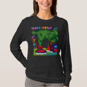 T-shirt Roaring into First Grade Dinosaur Rex Back to Scho (Devant)