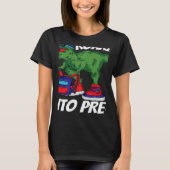 T-shirt Roaring into Pre K Dinosaur Rex Back to School Kid (Devant)