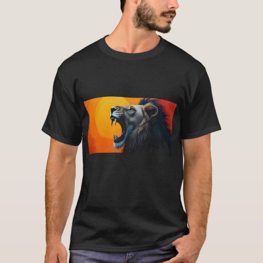 T-shirt Roaring Lion (Devant)