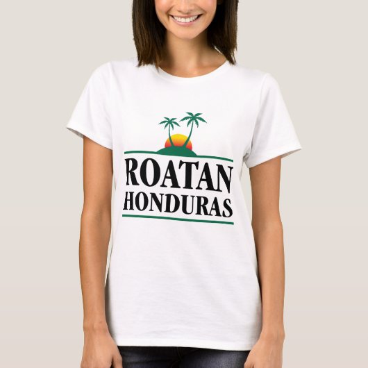 T-shirt Roatan Honduras (Devant)