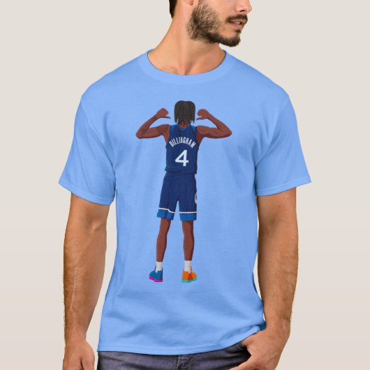 T-shirt Rob Dillingham Minnesota Timberwolves Basketball (Devant)