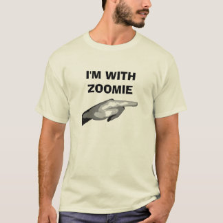 T-shirt RobbieMac je suis AVEC ZOOMIE