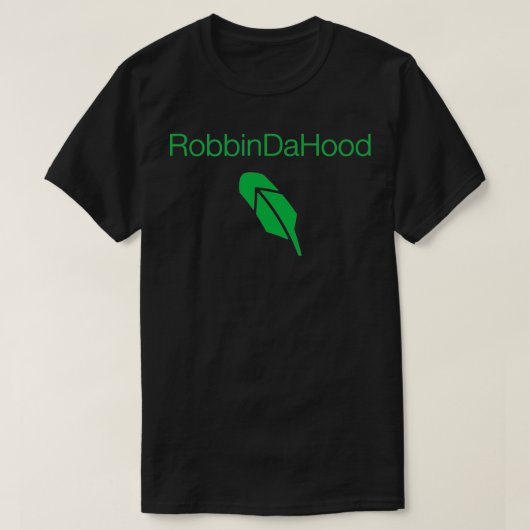 T-shirt Robbin Da Hood (Design devant)