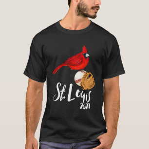 T-shirt Robe Cardinale Rouge Saint Louis 2021 Art Et Baseb
