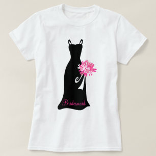 T-shirt Robe de femme de chambre noire