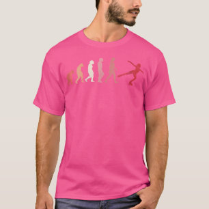 T-shirt Robe de patinage artistique Femme Évolution Patina
