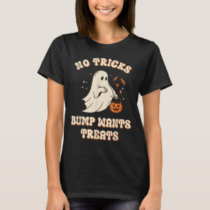 T-shirt Robe fantôme enceinte paresseux Trick Or Treat drô