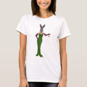 T-shirt Robe verte de lapin (Devant)