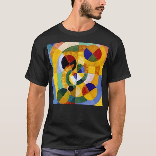 T-shirt Robert Delaunay Circulaire Forms(I) (Devant)