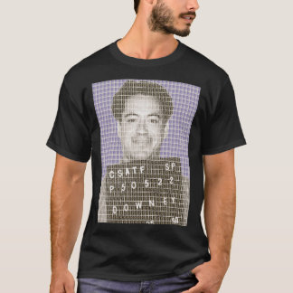 T-shirt Robert Downey Jr Mug Shot Violet
