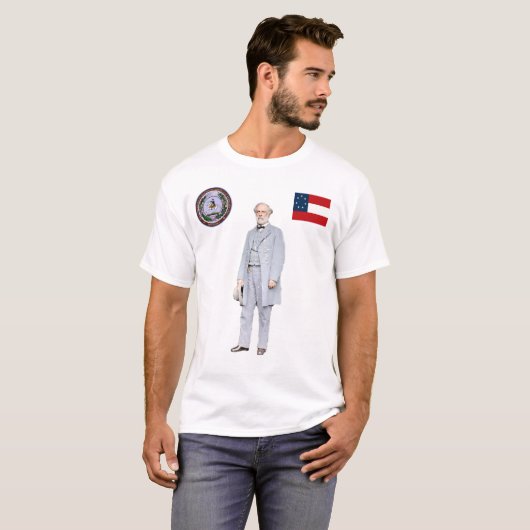 T-SHIRT ROBERT E. LEE (Devant entier)