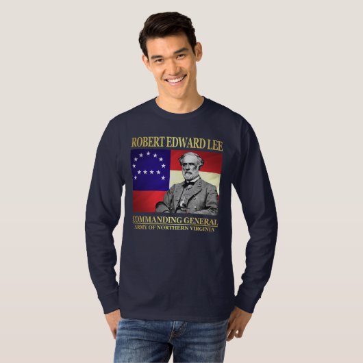T-shirt Robert E Lee (Commandant général) (Devant entier)