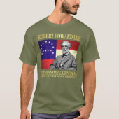 T-shirt Robert E Lee (Commandant général) (Devant)