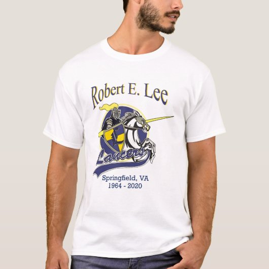 T-shirt Robert E. Lee High School Lancers (Devant)