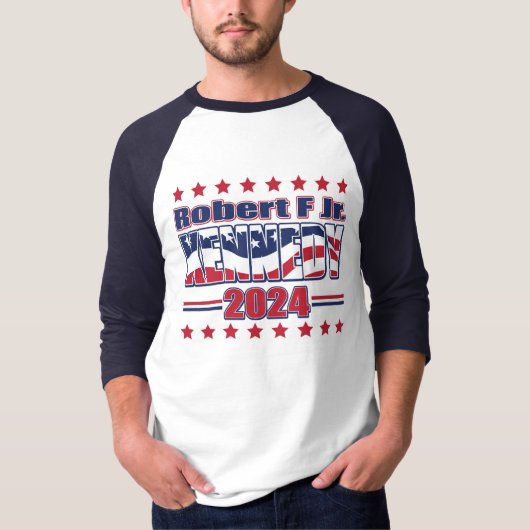 T-shirt Robert F Kennedy Jr pour président (Devant)