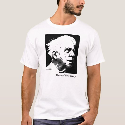 T-shirt Robert Frost (Devant)