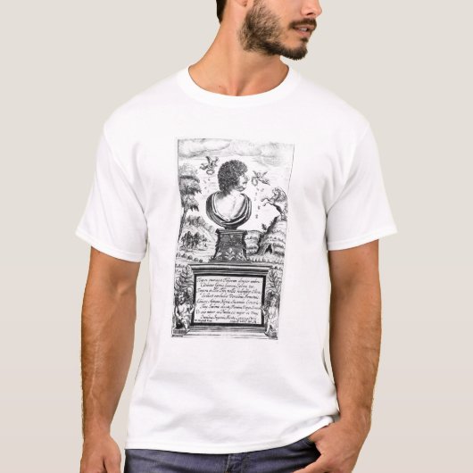 T-shirt Robert Herrick, gravé par l'artiste (Devant)