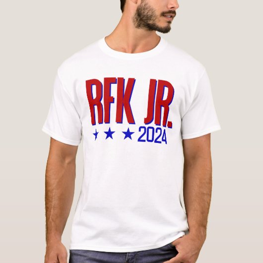 T-shirt Robert Kennedy Jr. Pour Président '24 RFK Jr. 2024 (Devant)