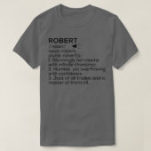 T-shirt Robert Nom Définition Robert Signification Robert  (Design devant)