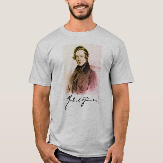 T-shirt Robert Schumann/ signature (Devant)