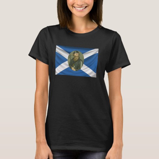 T-shirt Robert the Bruce King of Scotland sur The Scottish (Devant)