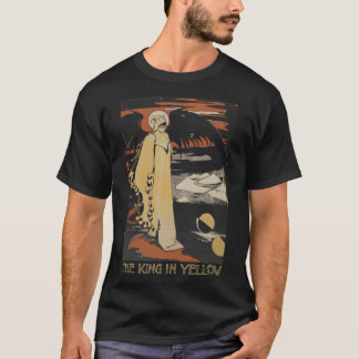T-shirt Robert W. Chambers&x27; Le Roi En Classique Jaune