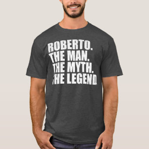 T-shirt RobertoRoberto Nom Roberto prénom