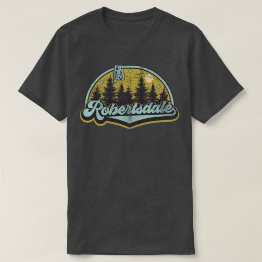 T-shirt Robertsdale, Alabama (Design devant)